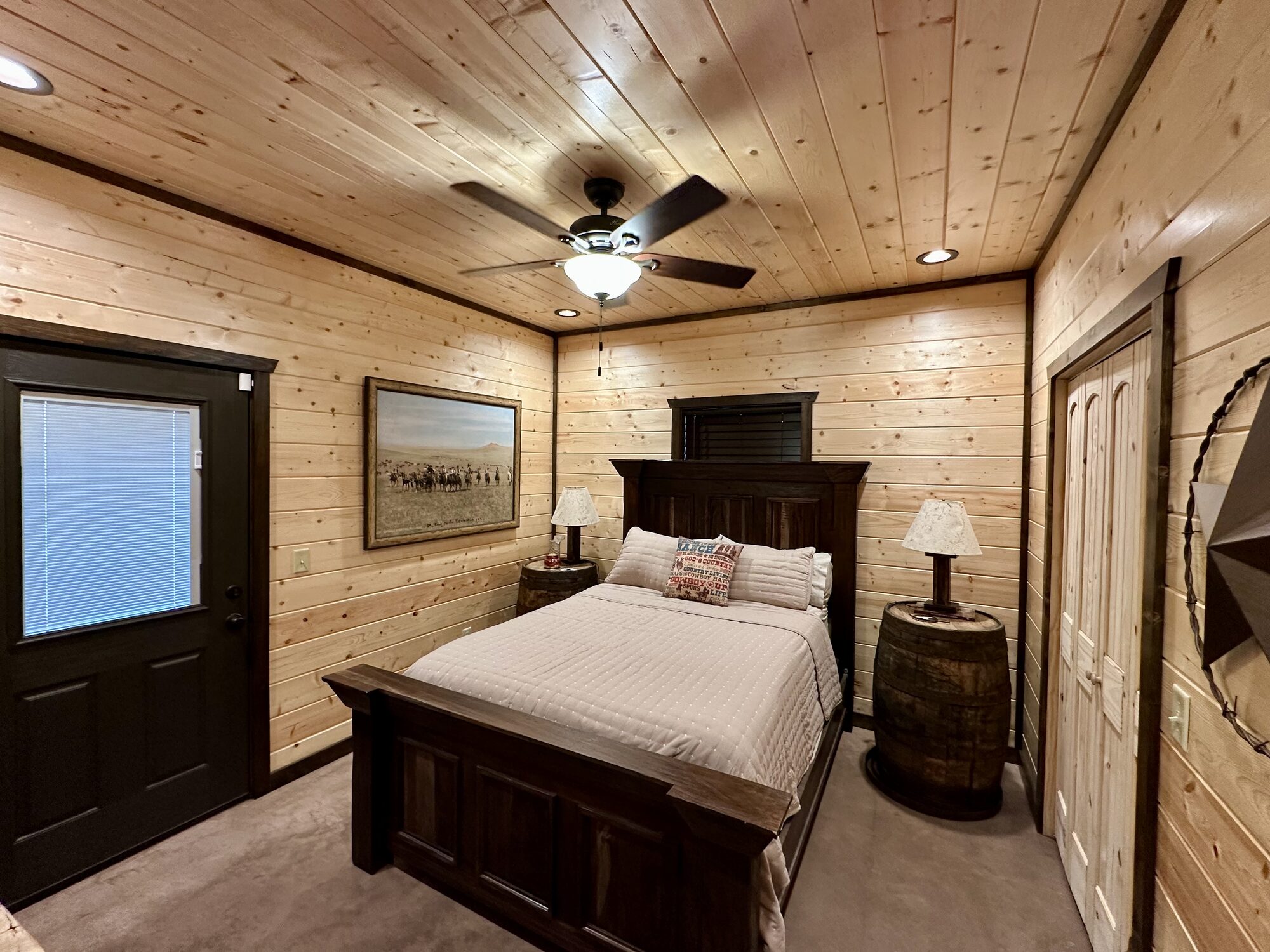 Western-styled bedroom