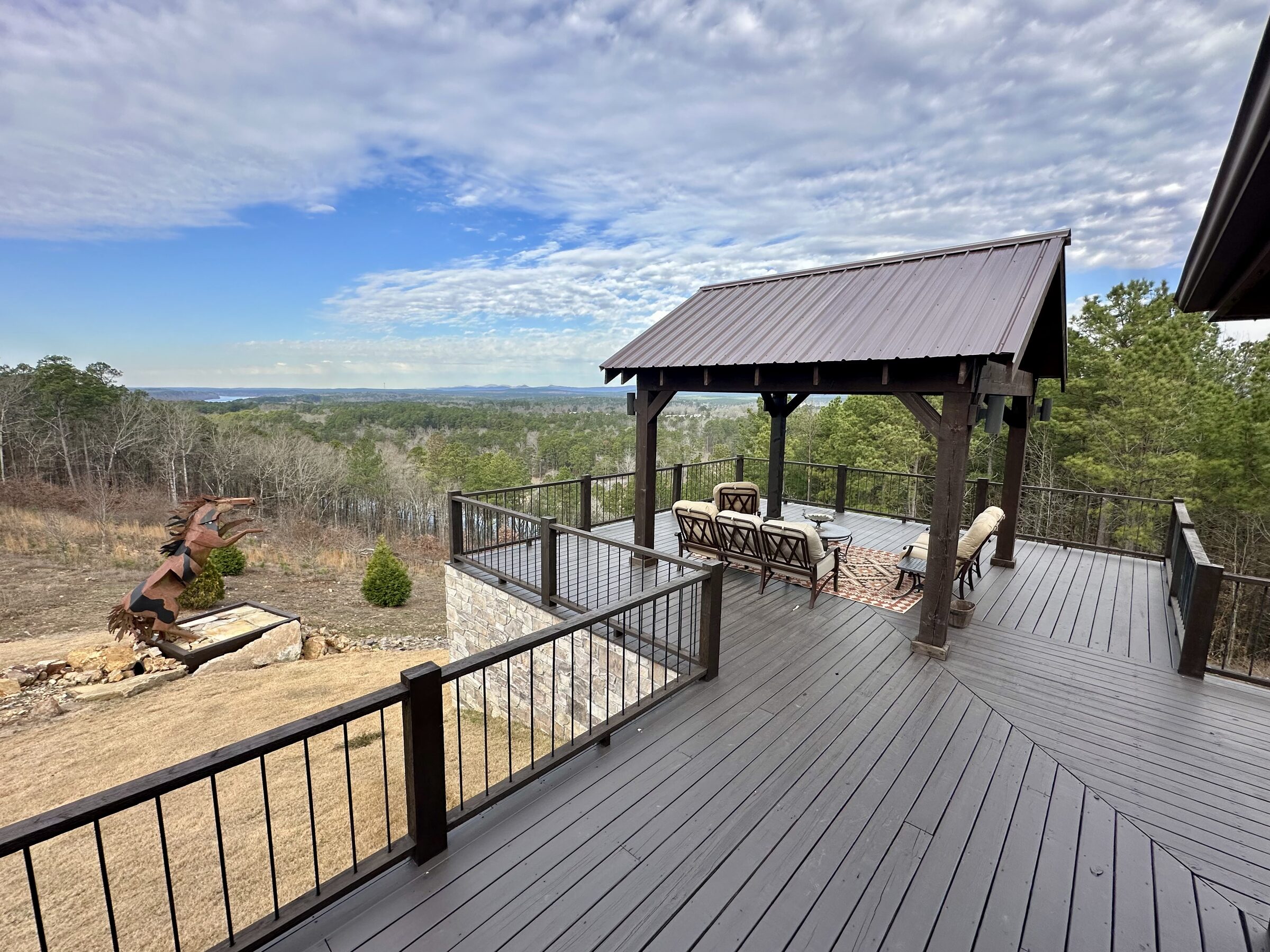 Covered deck pavilion — a future gathering and event space